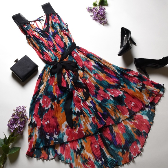 Allen B. By Allen Schwartz Dresses & Skirts - ⭐HP⭐ALLEN B. Elegant Cute Colorful Dress - Size 4